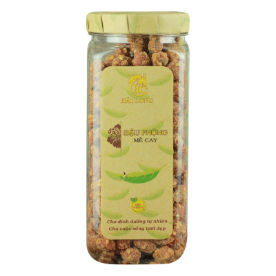 Combo Hạt Điều Rang Muối Tách Vỏ Lụa Hải Long (250g) + Đậu Phộng Mè Cay Hải Long (250g)